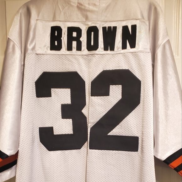 New Jim Brown Authentic Mitchell & Ness 1964 Cleveland Browns Jersey